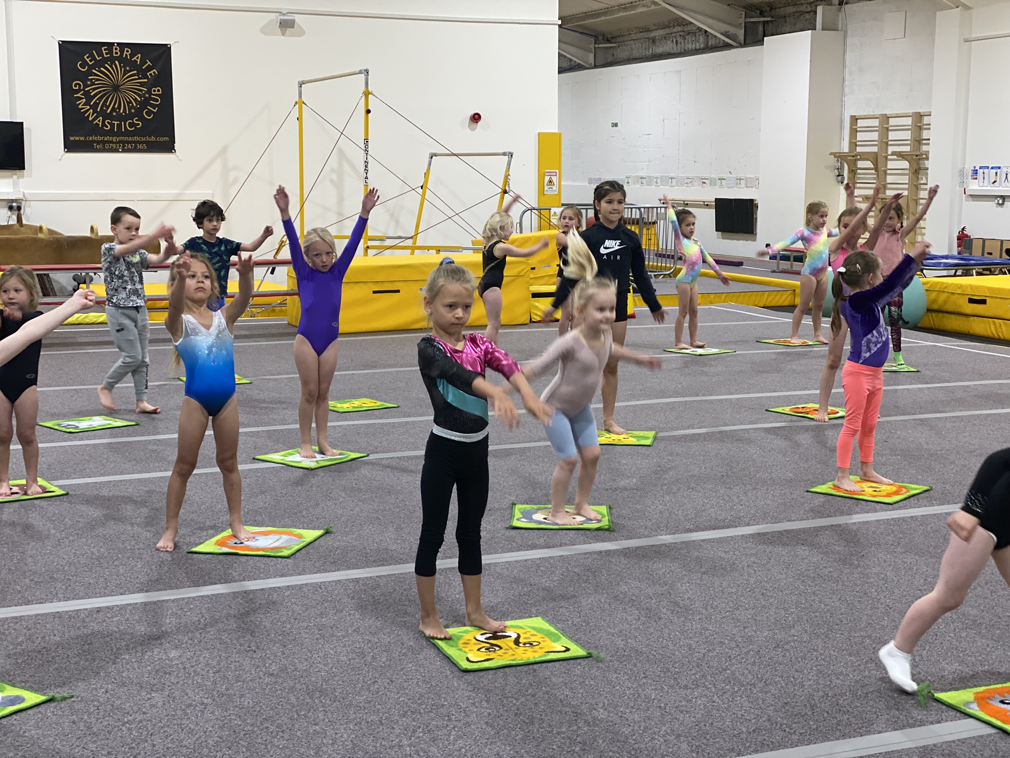 IMG_3378 Young gymnasts smiling for the camera